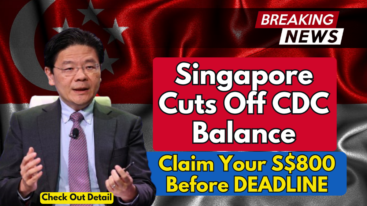 Singapore CDC Voucher Rules Tightened: Claim S$800 By 5 November 2025 Or Forfeit