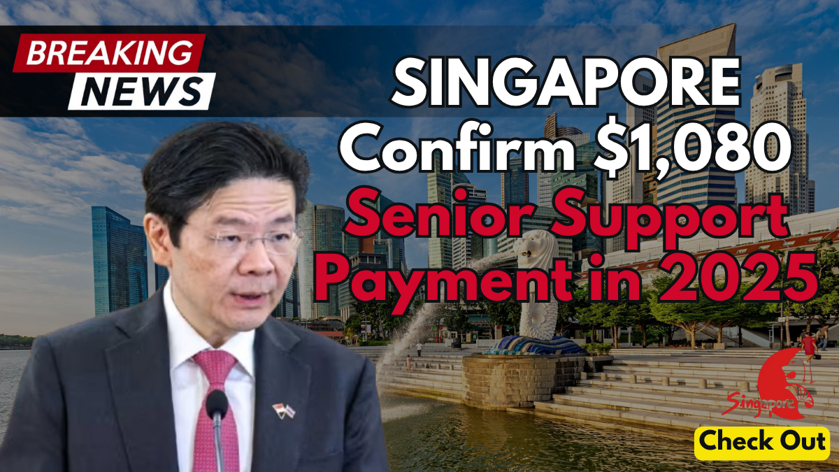 Singapore $1,080 Senior Support Payment in November 2025