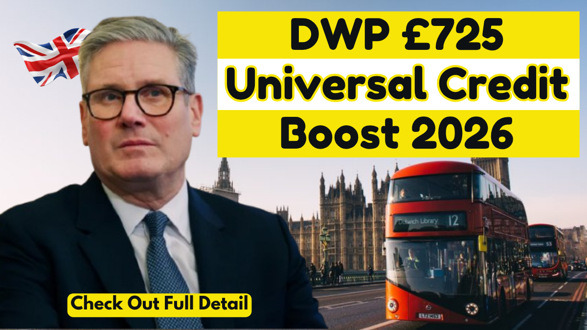 DWP £725 Universal Credit Boost 2026