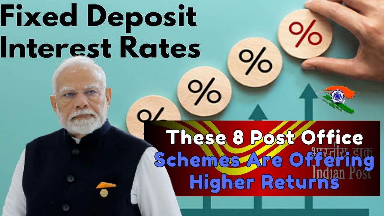 FD Rates Falling in 2025: These 8 Post Office Schemes Are Offering Higher Returns